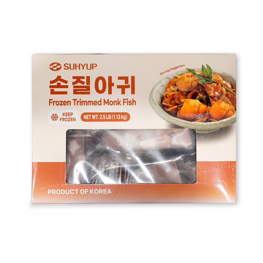 SUHYUP Frozen trimmed monk fish 손질아귀 1.13kg